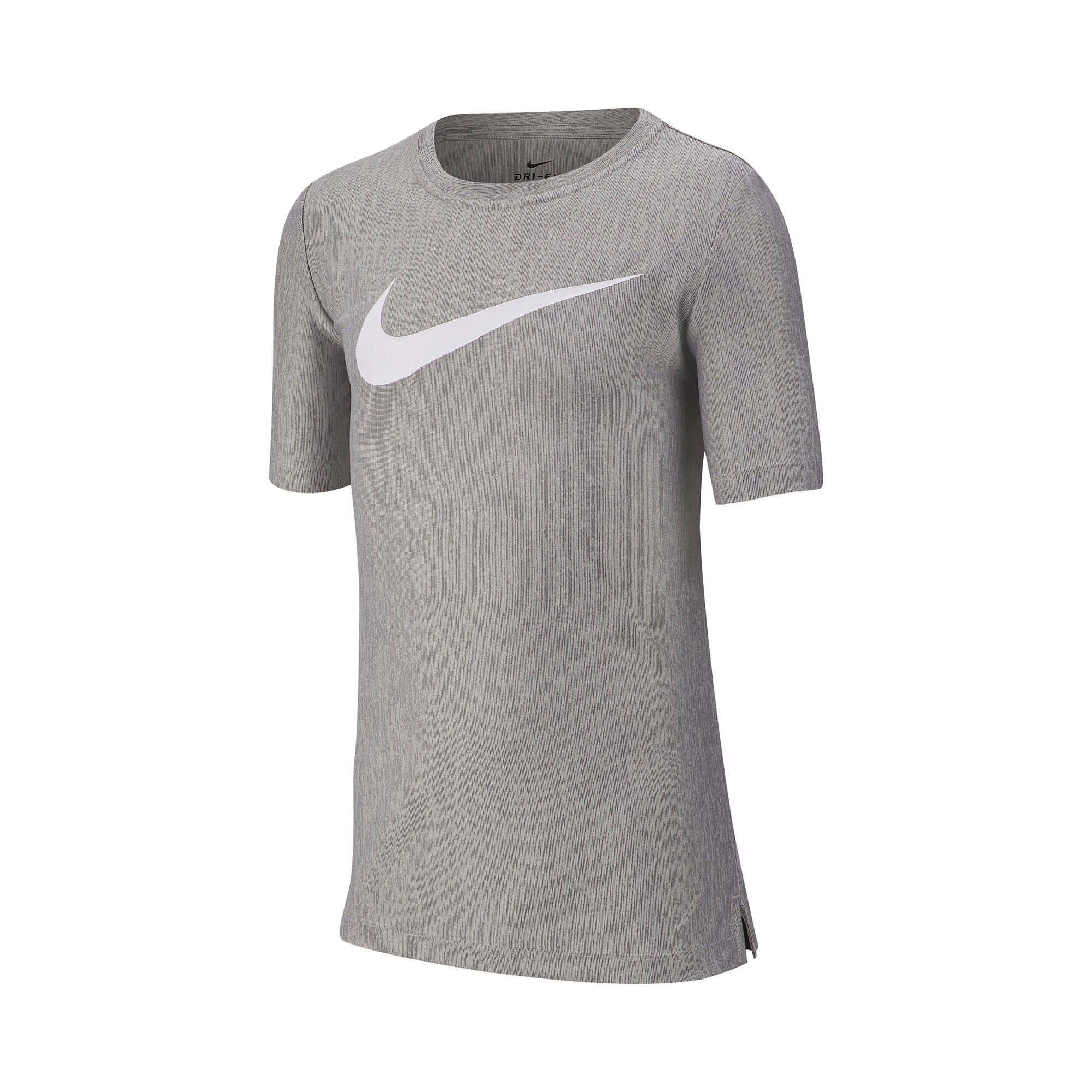 Nike Dri Fit Training T Shirt Jungen Hellgrau Weiss Online