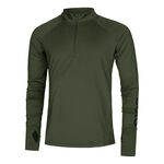 Björn Borg Bekleidung Björn Borg Midlayer Half Zip Longsleeve Herren-Dunkelgrün