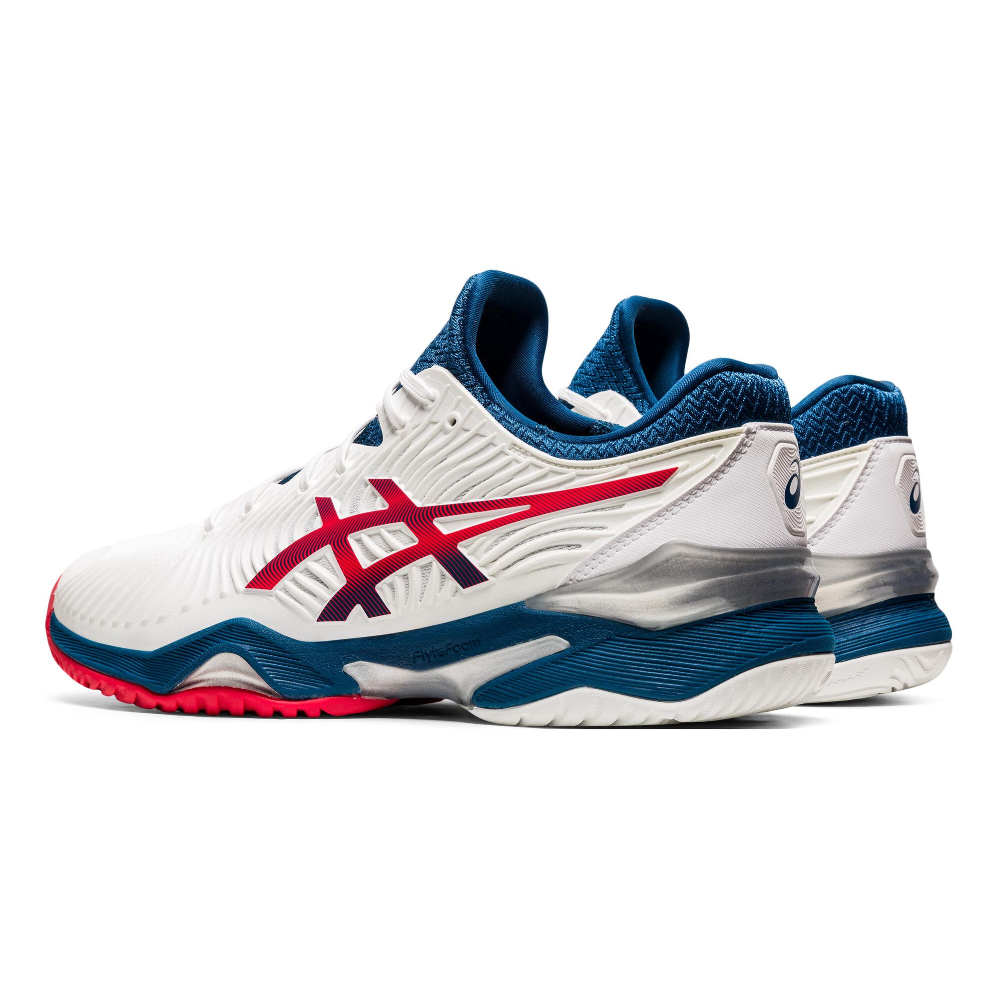 ASICS Court FF 2 Allcourtschuh Herren Weiß Blau online kaufen Tennis