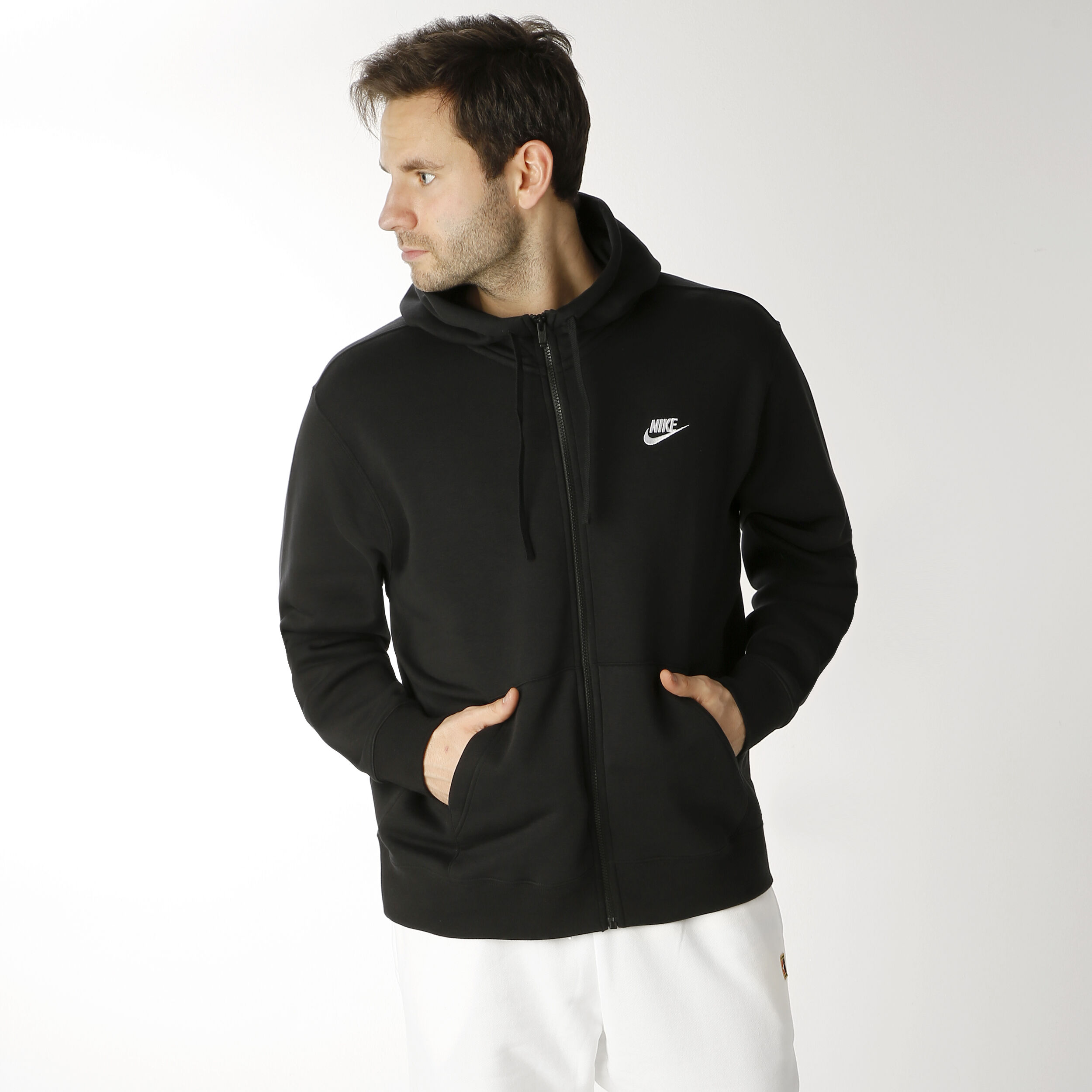 Black nike hoodie mens cheap cheap