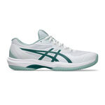 ASICS Tennisschuhe ASICS Game FF / OC Sandplatzschuh Herren - wei&szlig;, petrol