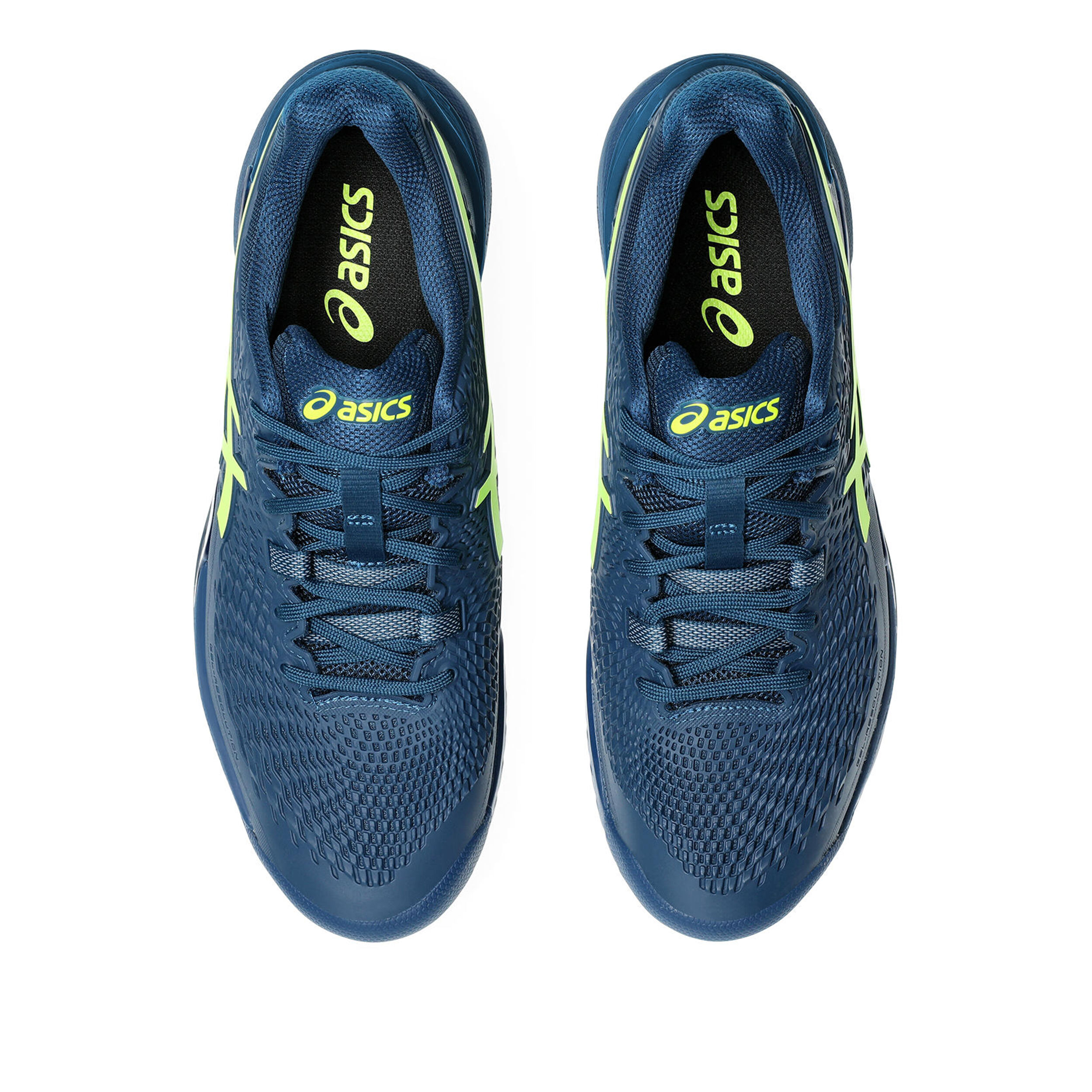 ASICS Gel Resolution 9 Allcourtschuh Herren Blau Gelb online kaufen Tennis Point DE
