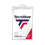 Tecnifibre Overgrips Tecnifibre Pro Contact 12er Pack-Weiß