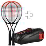 Wilson Schl&auml;gerpaket Wilson Clash 100 Pro (Tour) Turnierschl&auml;ger