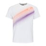 Performance T-Shirt Herren-Weiß,Orange
