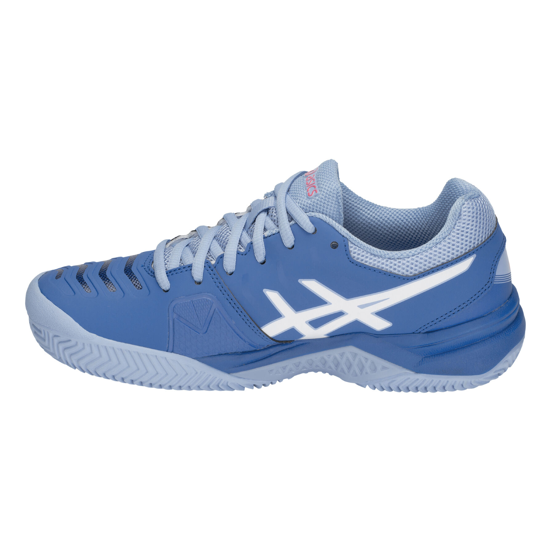 Gel Challenger 11 Clay Sandplatzschuh Damen Blau WeiB