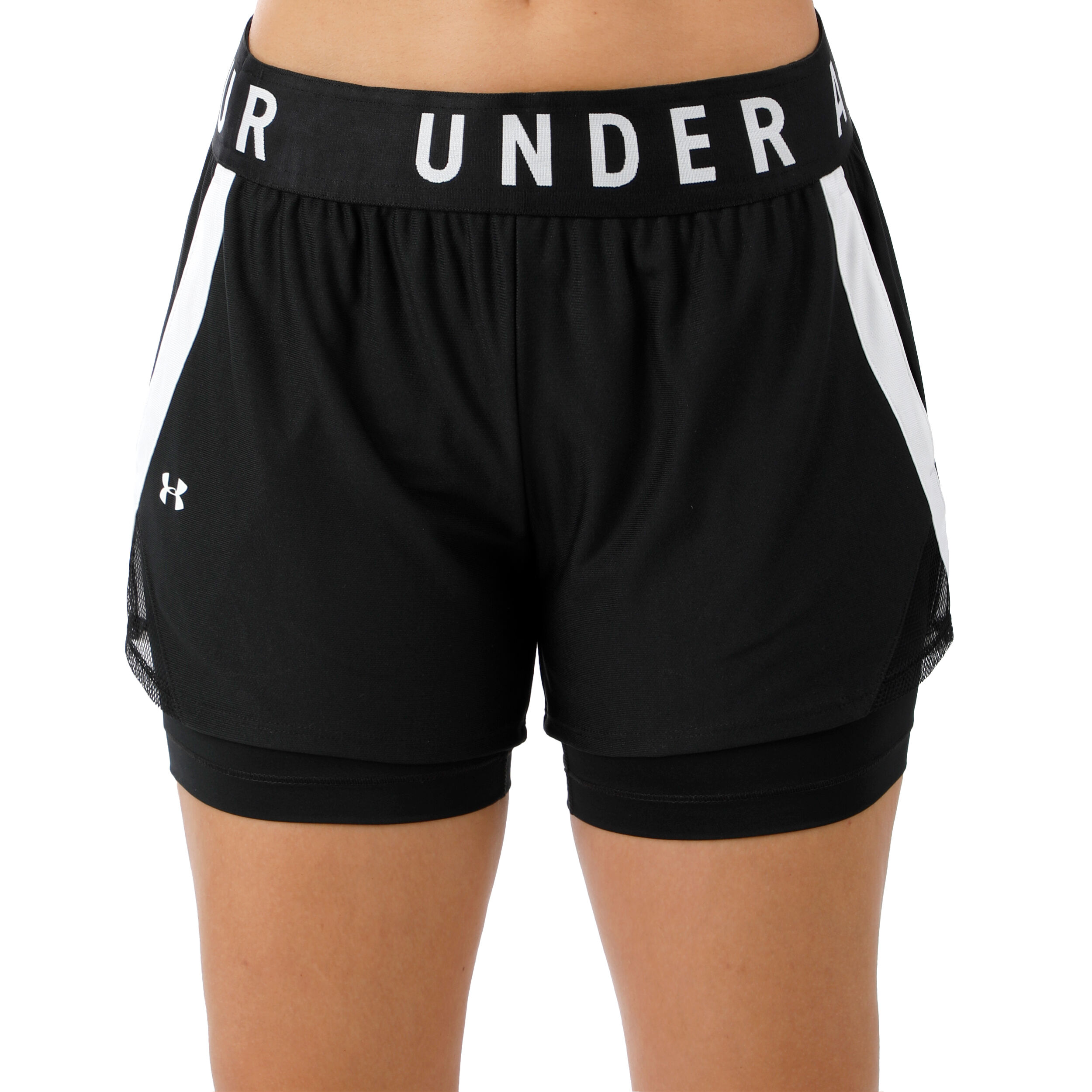 Under armour shorts womens play up hotsell