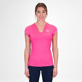 Bild von Crew V-Neck T-Shirt Damen-Pink
