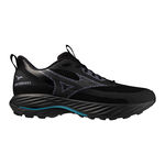 Mizuno Laufschuhe Mizuno Wave Rider GTX 3                    Trailschuh Herren-schwarz, t&uuml;rkis