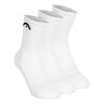 Short Crew Tennissocken 3er Pack Unisex - wei&szlig;, 
