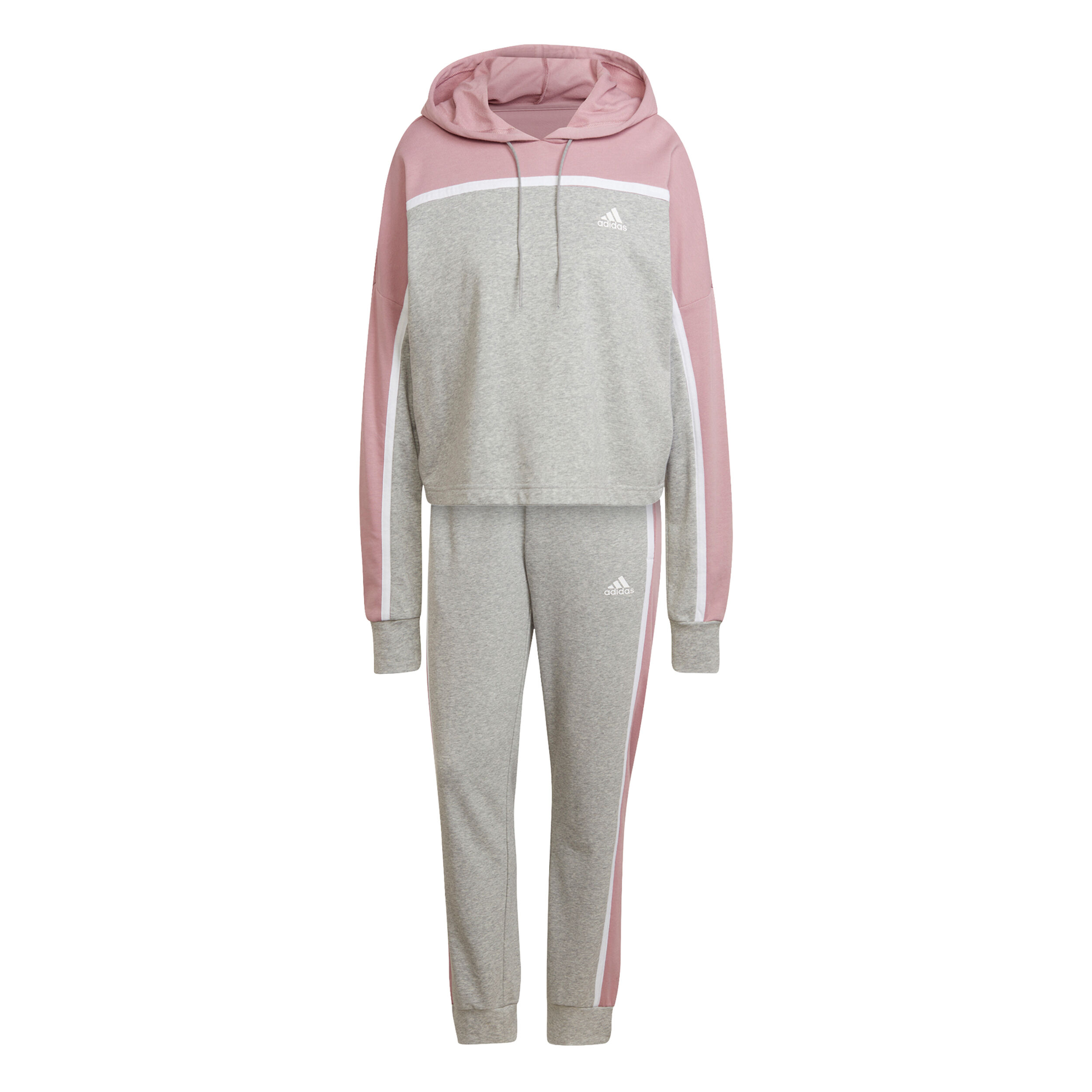 Adidas damen grau rosa on sale