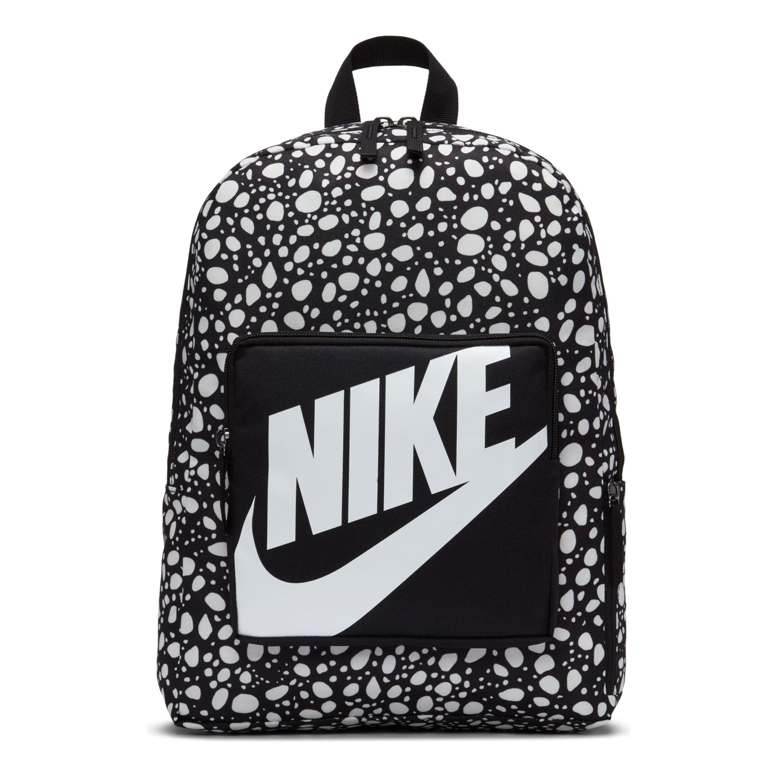 Black and white nike backpack outlet