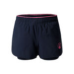 Quiet Please Bekleidung Quiet Please Point 2in1 Shorts M&auml;dchen - dunkelblau, pink