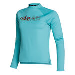Nike Bekleidung Nike Dri-Fit Air Longsleeve Damen-Berry,Blau