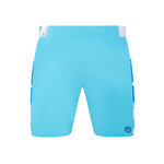 BIDI BADU Bekleidung BIDI BADU Tulu 7in Tech Shorts Herren-Weiß,Hellblau