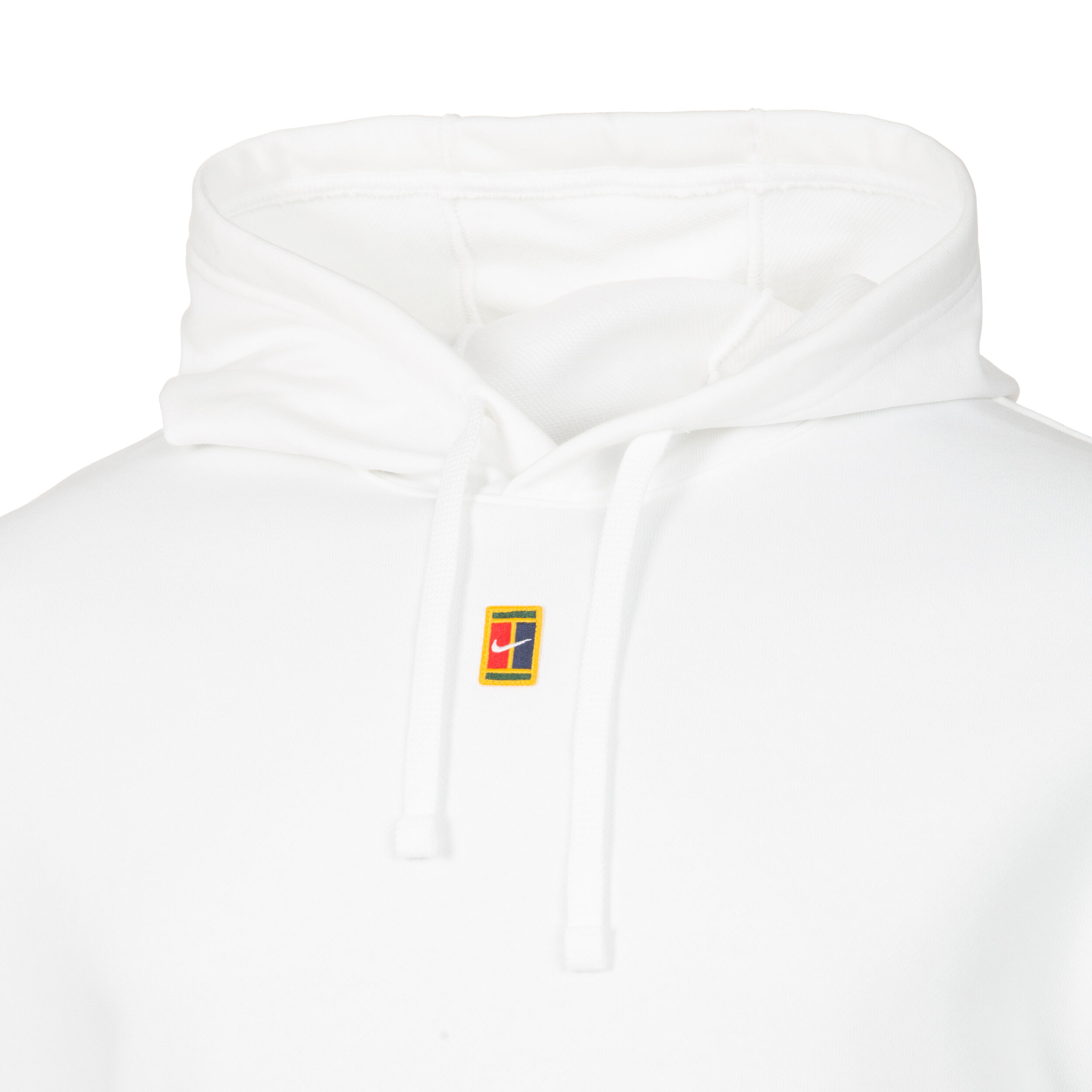 White dri fit hoodie top