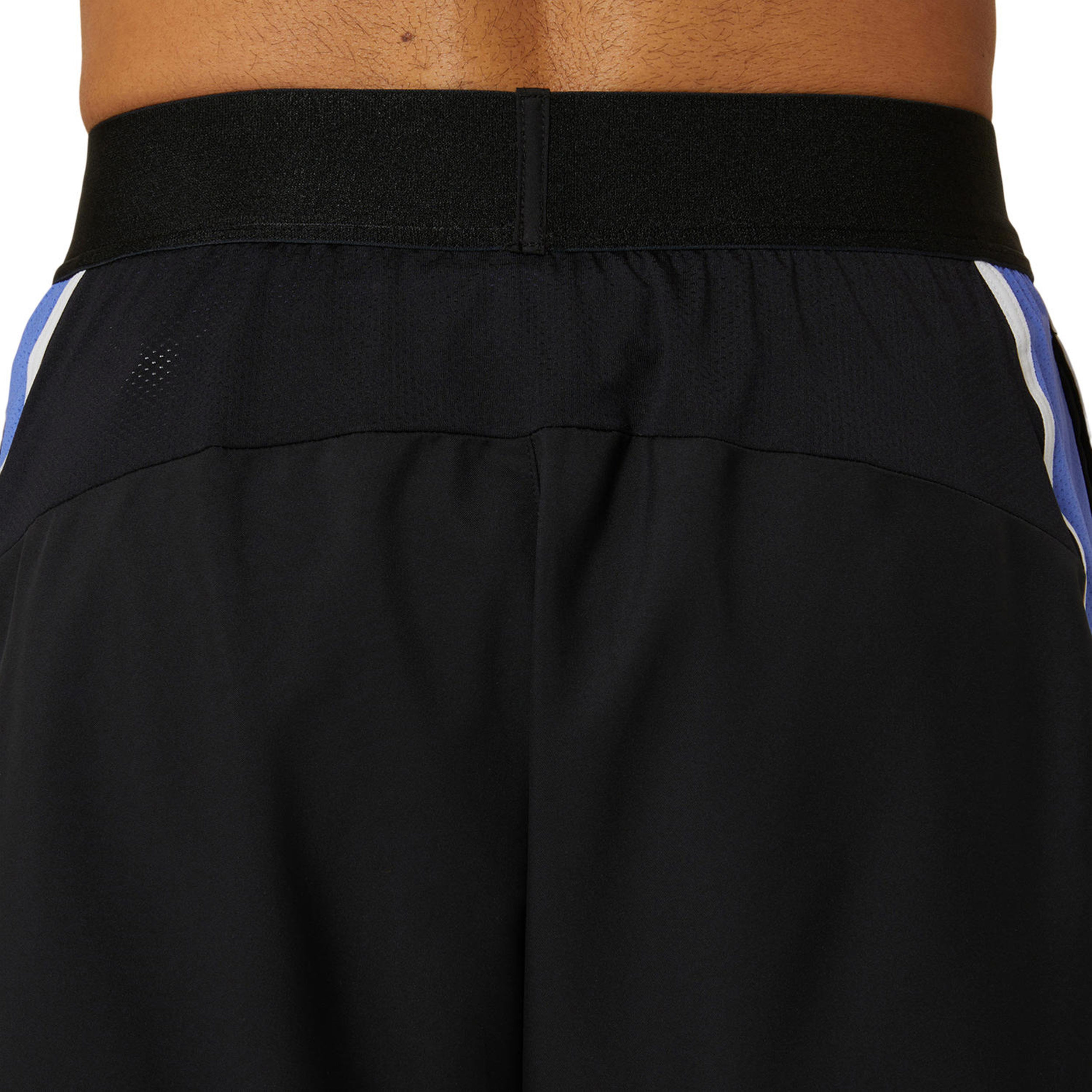 Match 7in Shorts Herren Schwarz Blau