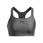 Under Armour Bekleidung Under Armour HeatGear High Sport-BH Damen-Grau