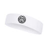 The Nostalgic Move Stirnband Unisex - weiß, schwarz