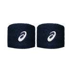 ASICS Tennisbekleidung ASICS Wrist Band Pair Schwei&szlig;band - 2er Pack Unisex-dunkelblau