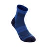 Performance Run Quarter  Laufsocken Unisex-blau