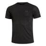Seamless Stride Laufshirt Herren-Schwarz