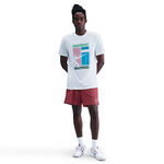 Nike Bekleidung Nike Court Dri-Fit Tee Court T-Shirt Herren - weiß, 