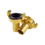 Tegra Platzbedarf Tegra Geka-Schlauchst&uuml;ck M. T&uuml;lle 3/4" Anlagenzubeh&ouml;r-Gold,Schwarz