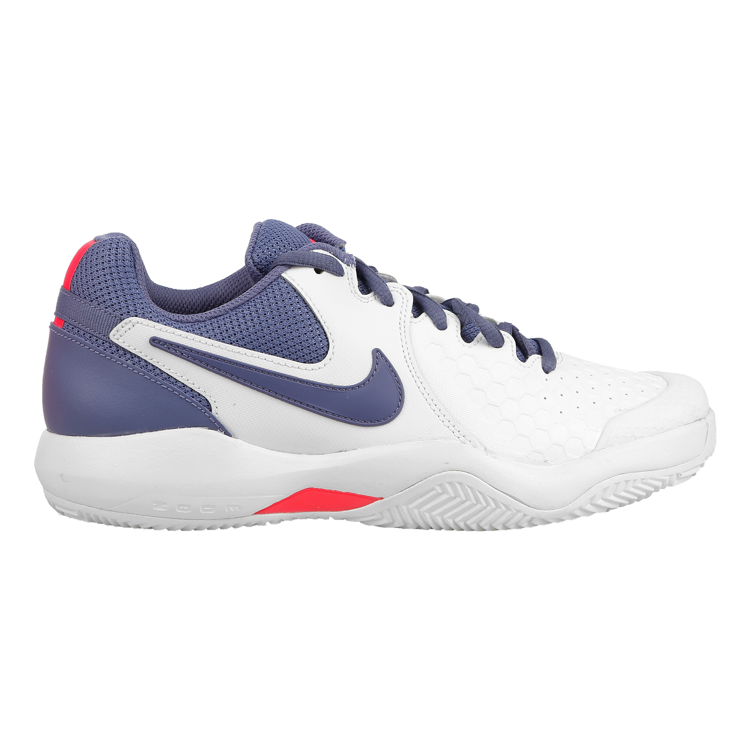 Air Zoom Resistance Clay Sandplatzschuh Damen WeiB Blau