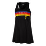 Tech Heritage Kleid Damen-Schwarz,Mehrfarbig