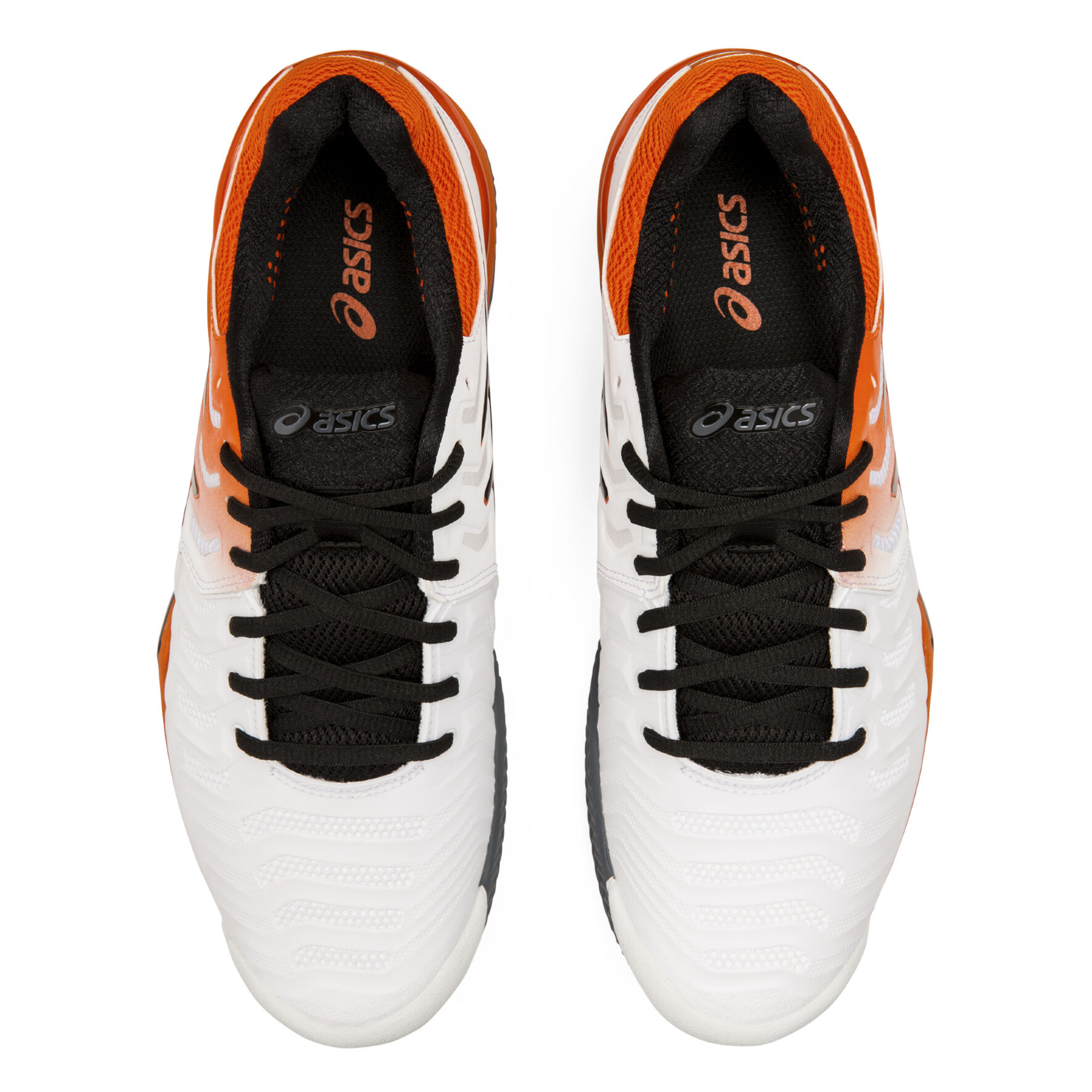 ASICS Gel Resolution 7 Clay Sandplatzschuh Herren WeiB Orange online kaufen Tennis Point DE