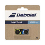 Babolat Schlägerzubehör Babolat Sonic Damp Dämpfer 2er Pack-Gelb,Gelb