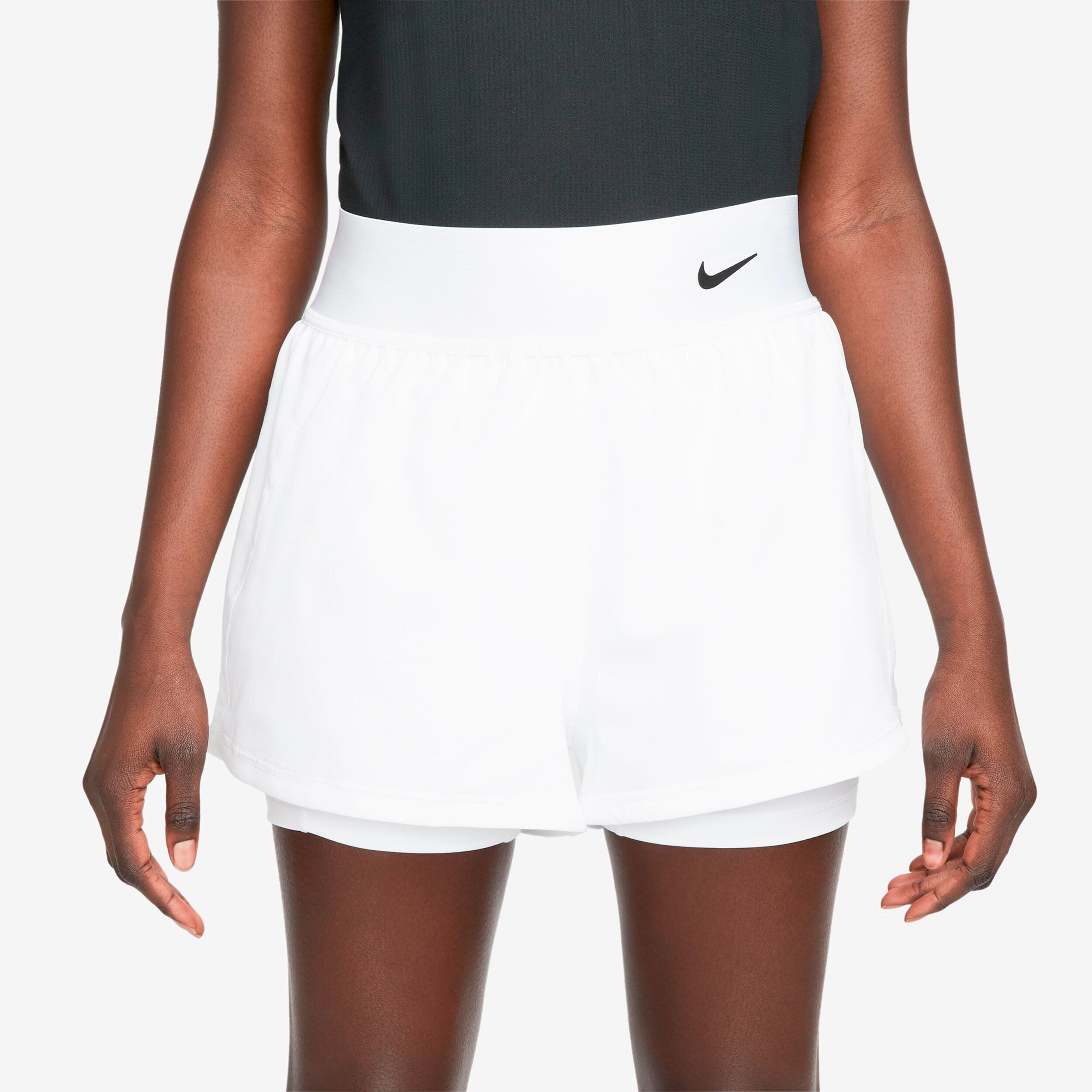 Dri Fit Advantage Court Shorts Damen WeiB