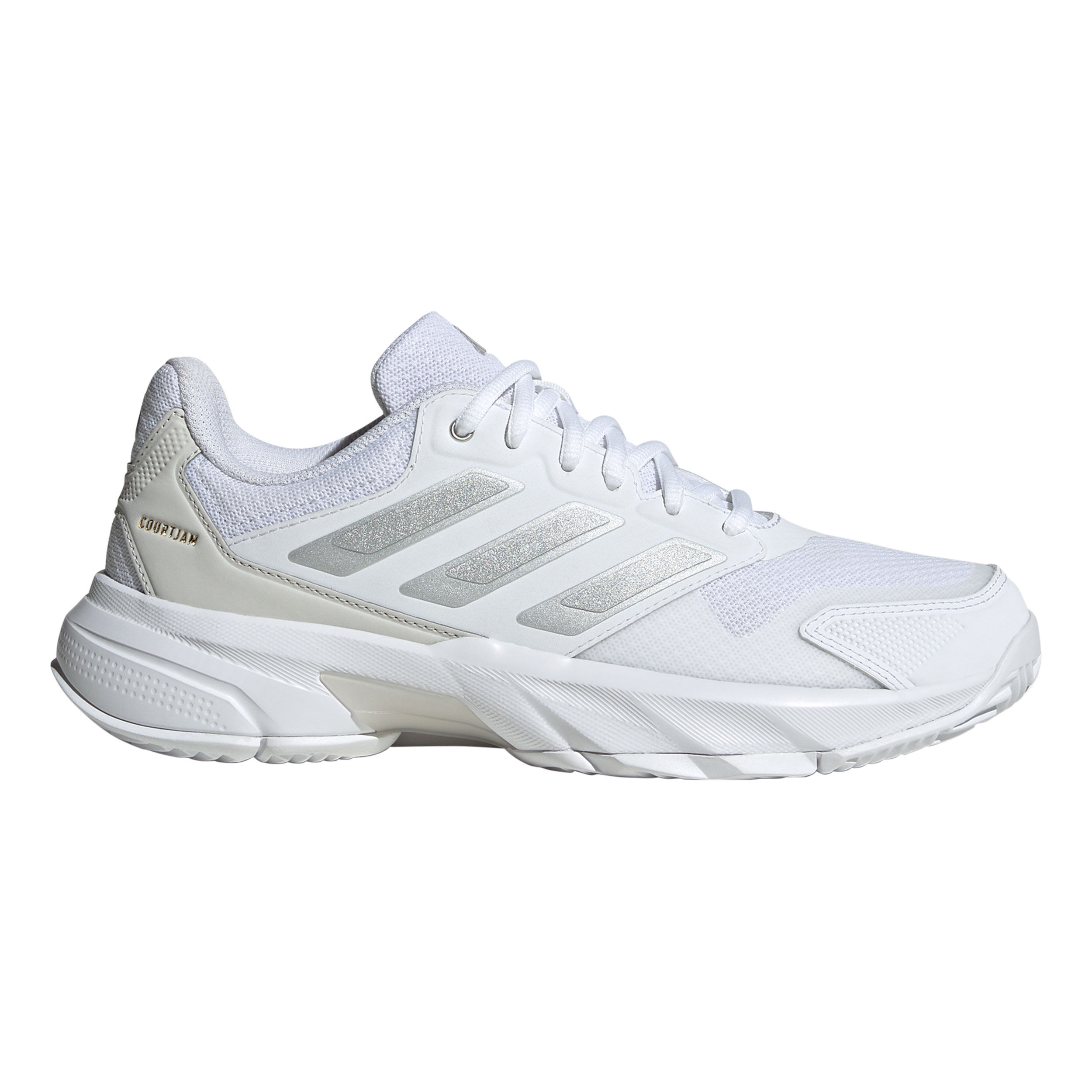 adidas CourtJam Control 3 Allcourtschuh Damen WeiB Silber online kaufen Tennis Point DE