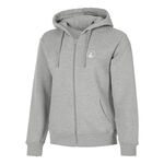 Quiet Please Bekleidung Quiet Please Essential Zip Sweatjacke Damen - grau, 