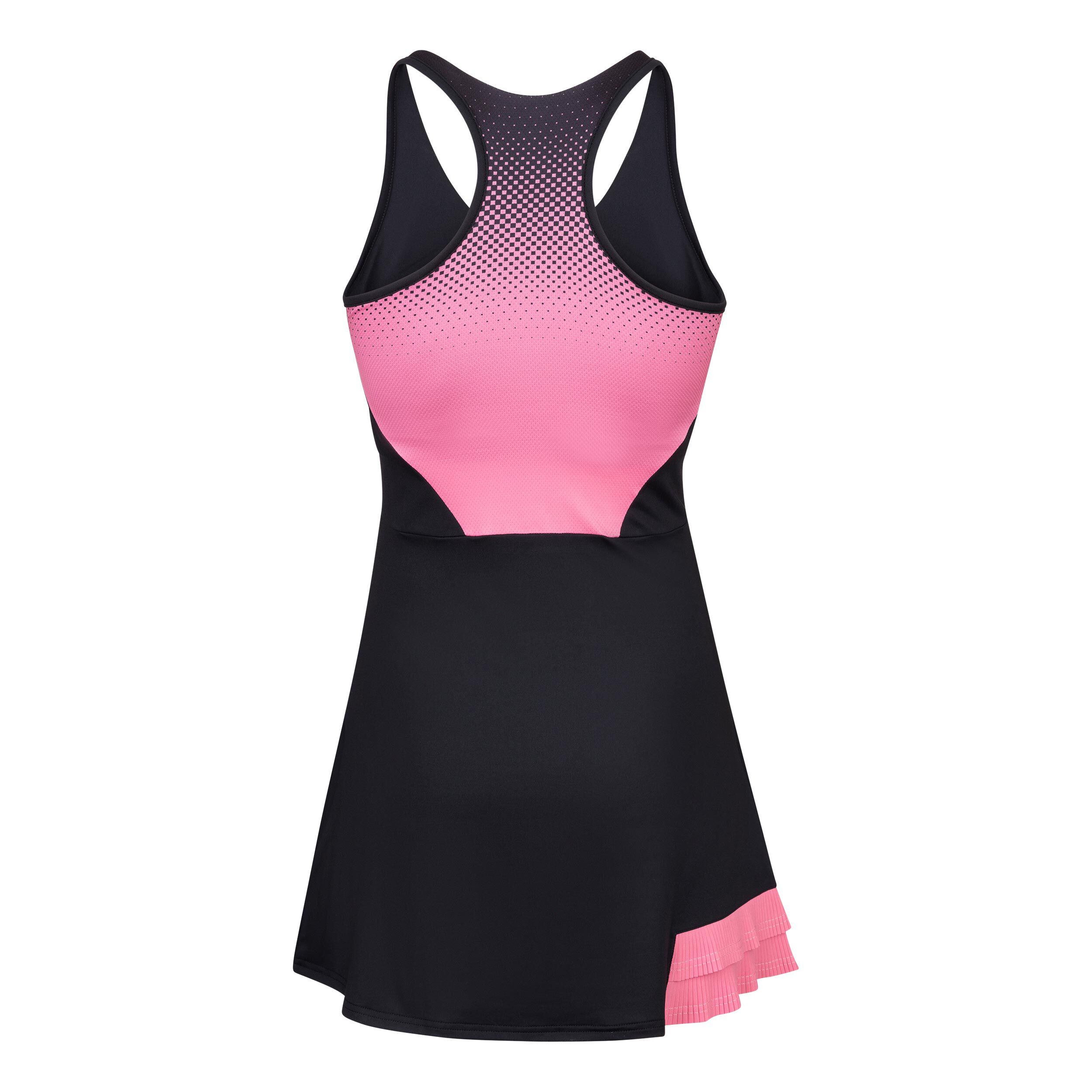 Compete Kleid Damen Schwarz Pink