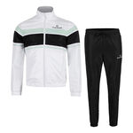 Sergio Tacchini Bekleidung Sergio Tacchini Arpa Trainingsanzug Herren-Schwarz,Hellgrün