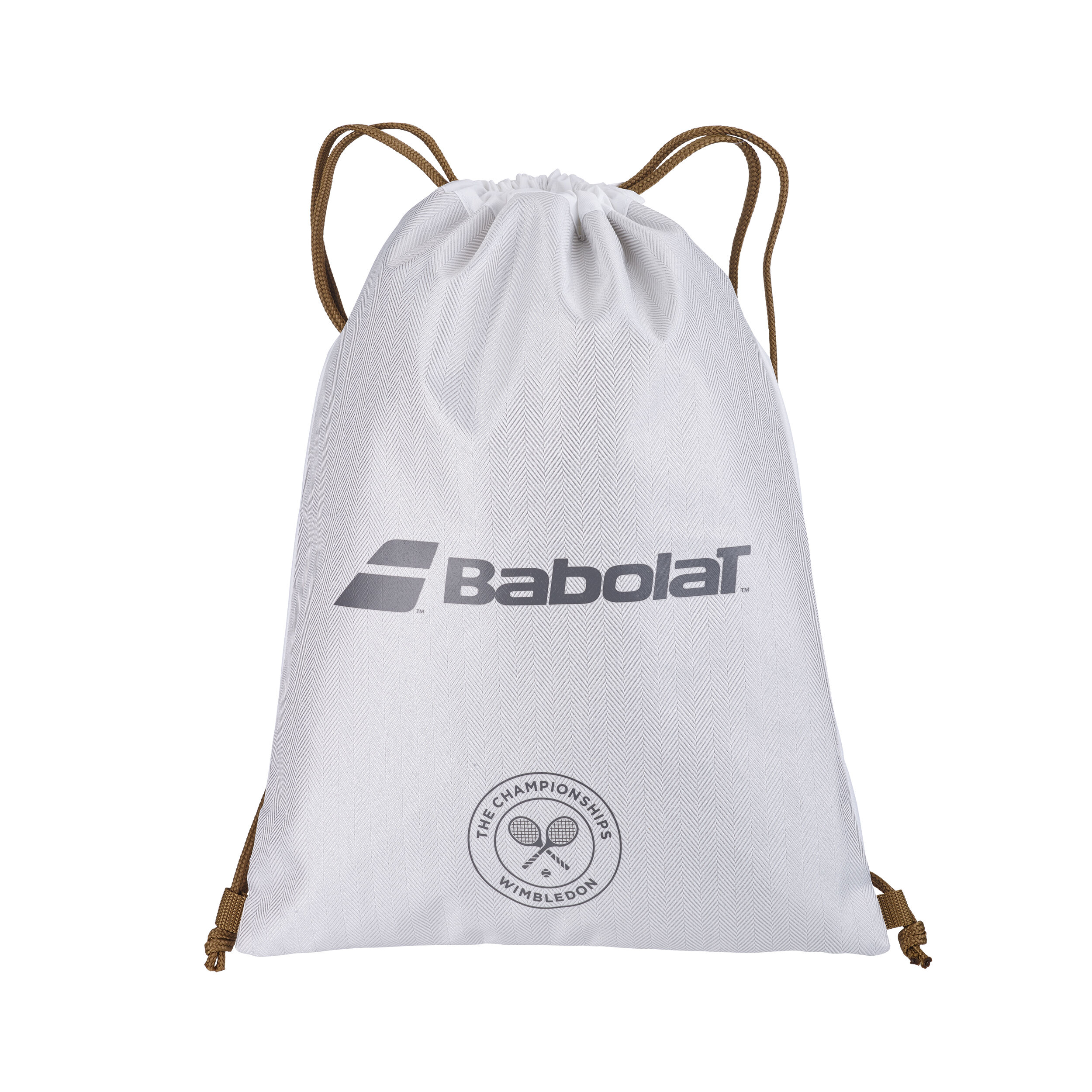 Wimbledon Gym Bag Sporttasche WeiB Grau