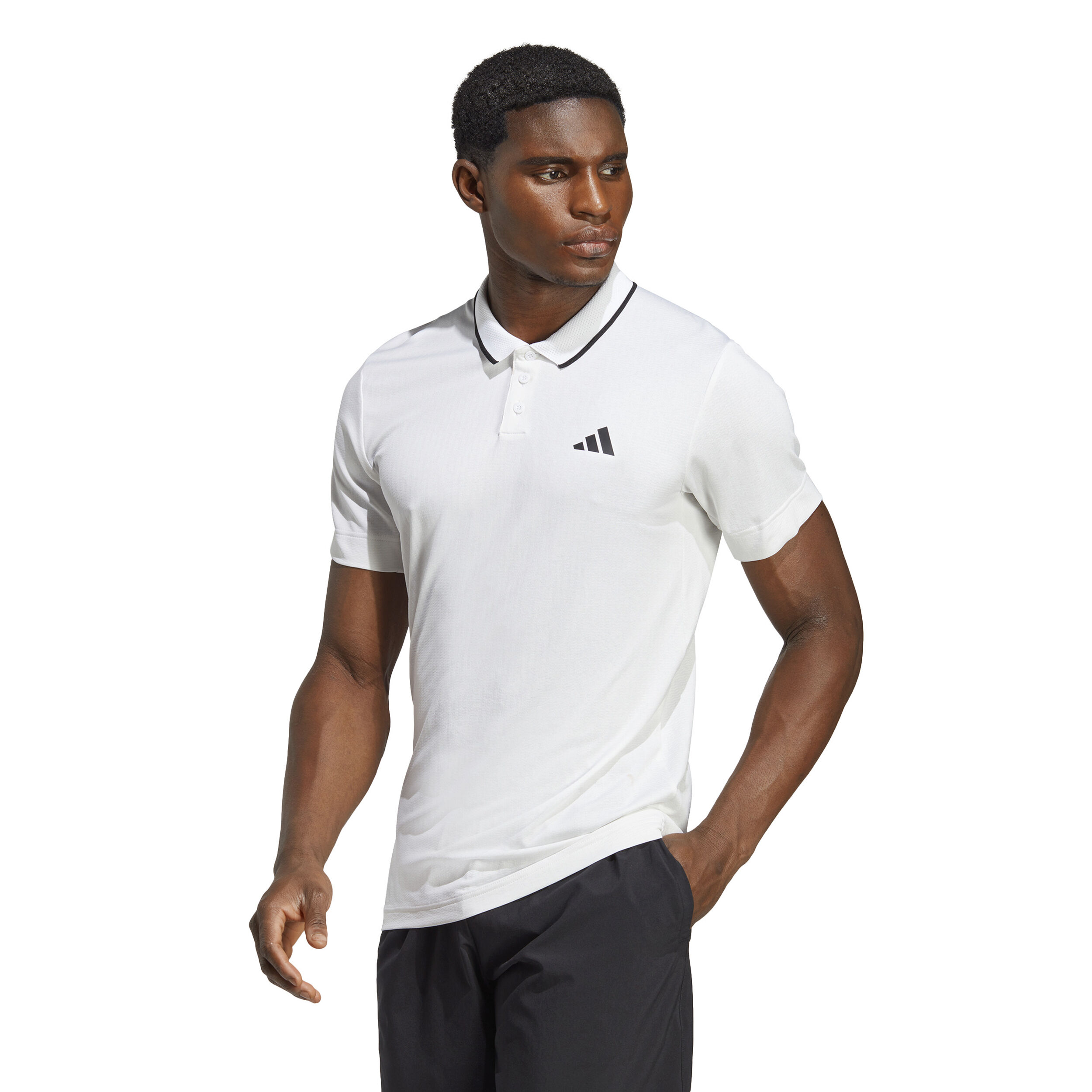 adidas FreeLift Polo Herren WeiB online kaufen Tennis Point DE