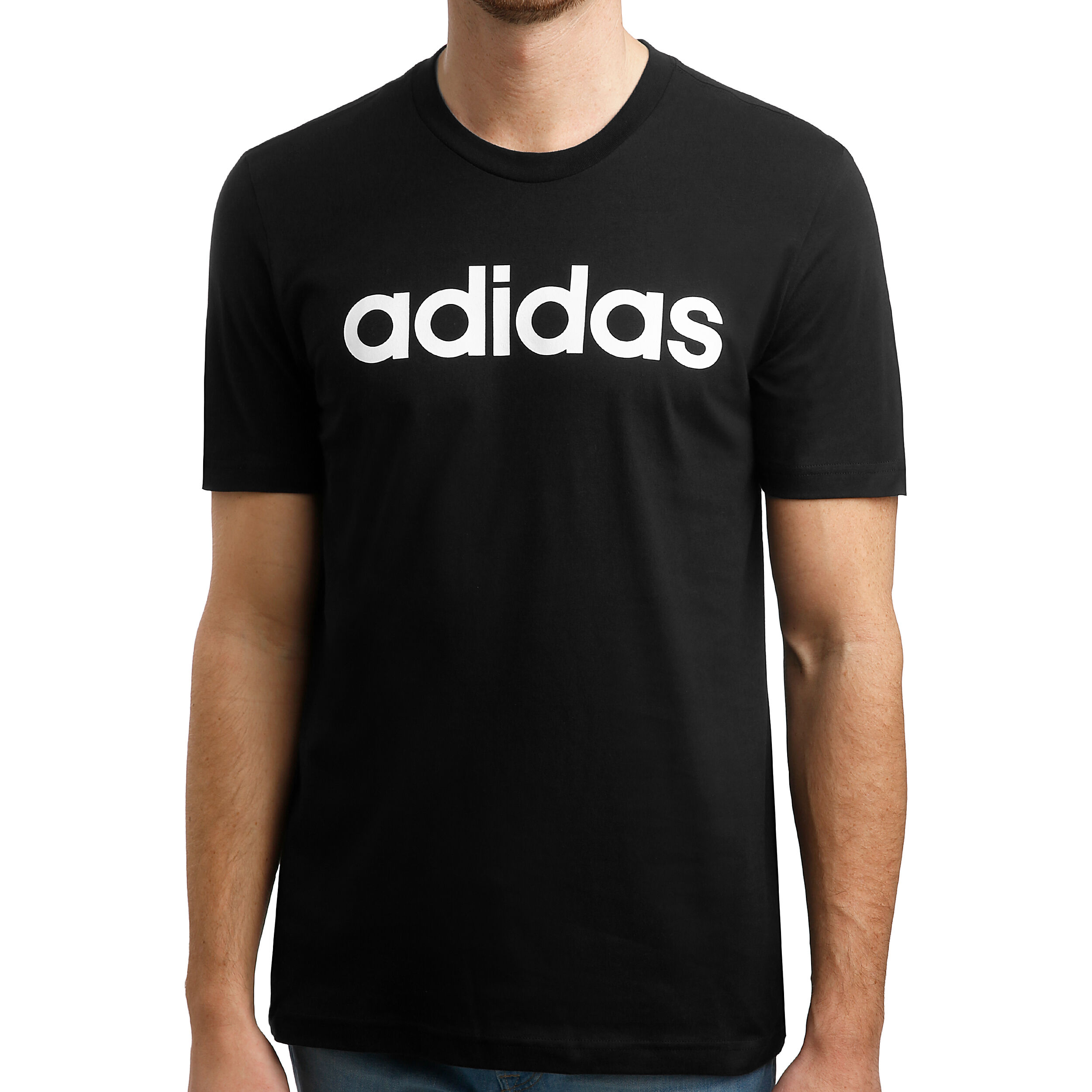 Adidas linear t shirt hotsell