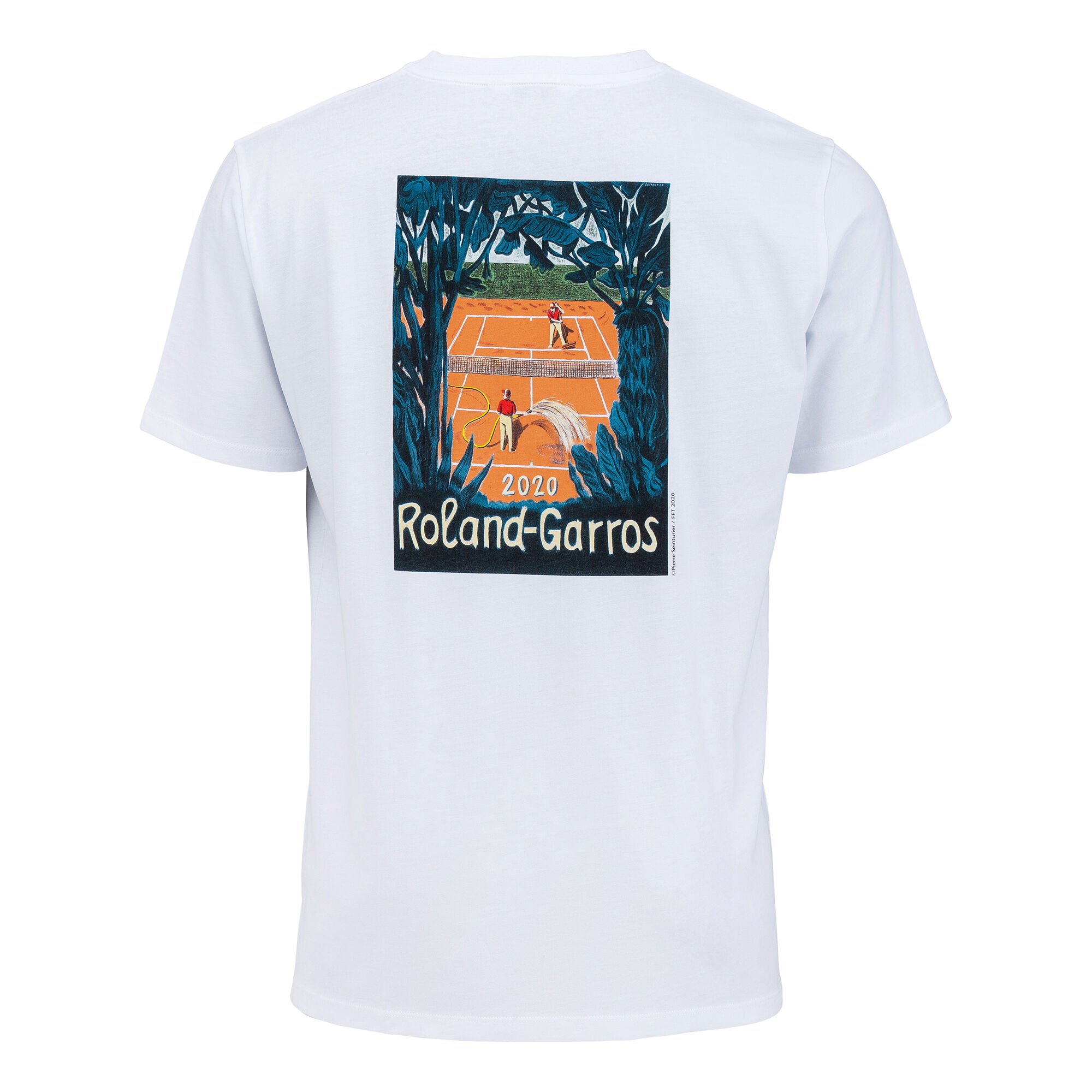 Roland Garros TShirt Herren Weiß, Mehrfarbig online kaufen Tennis