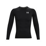 Under Armour Bekleidung Under Armour Heatgear Comp Longsleeve Herren-Schwarz,Weiß