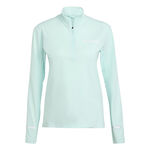 adidas Bekleidung adidas Terrex XPR Half-Zip Laufshirt Damen-Türkis