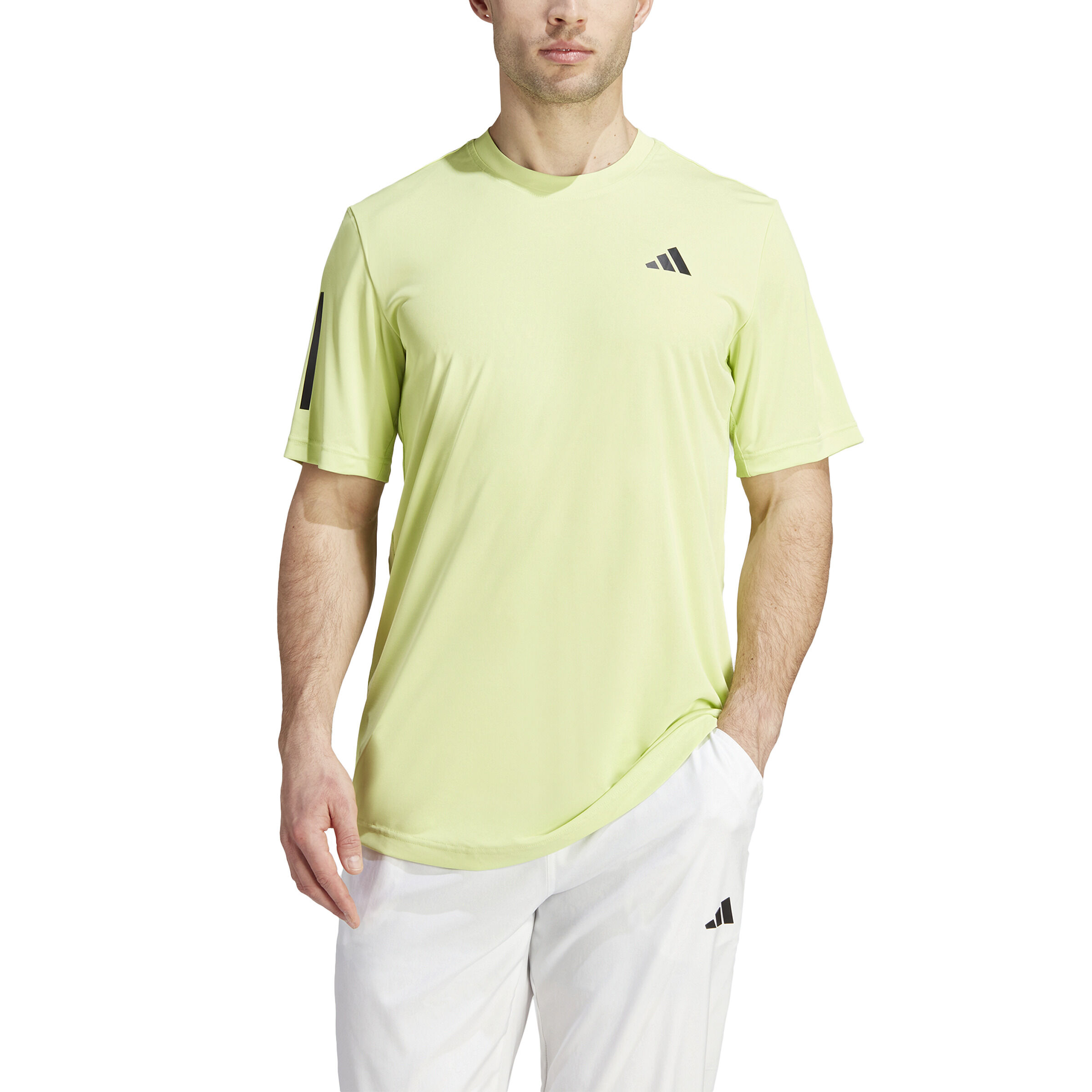 Adidas neon green shirt top