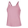 One Dri-Fit Tank-Top Damen - pink, schwarz