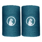 Quiet Please Tennisbekleidung Quiet Please Long Schweißband 2er Pack-Petrol