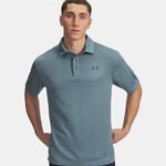 Under Armour Tennisbekleidung Under Armour Tech Polo Herren-blaugrau