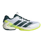 adidas Tennisschuhe adidas Adizero Ubersonic 5 Sandplatzschuh Herren-Weiß,Dunkelgrün