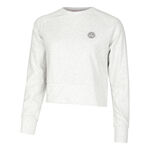BIDI BADU Bekleidung BIDI BADU Chill Crew Sweatshirt Damen-Wei&szlig;