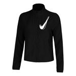 Nike Bekleidung Nike Swoosh Laufjacke Damen-Schwarz